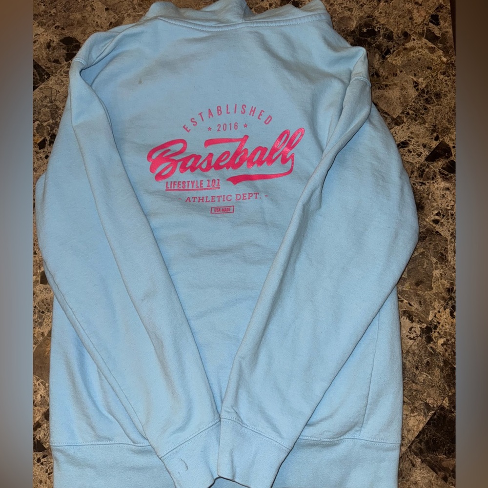 Baseball Lifestyle 101 BL101 Hoodie Hooded Sweatshirt AM